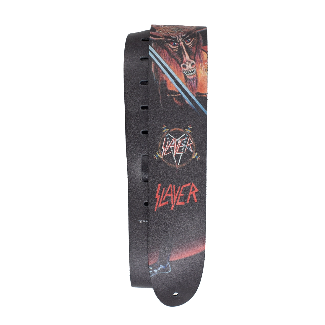 2\'\' Slayer Polyester Guitar Strap - Show No Mercy