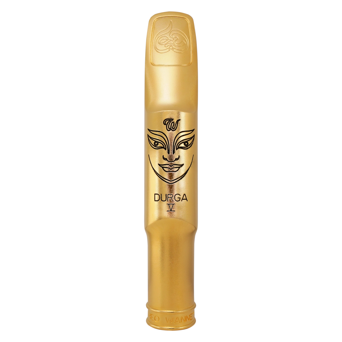 Durga V Baritone Saxophone Mouthpiece - 8*, Gold-Plated