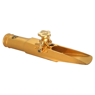 Durga V Baritone Saxophone Mouthpiece - 8*, Gold-Plated