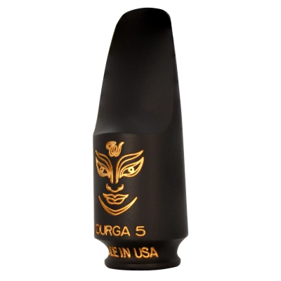 Durga V Hard Rubber Soprano Saxophone Mouthpiece - 8