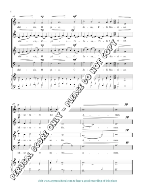 Ave Verum Corpus - Martin - SATB