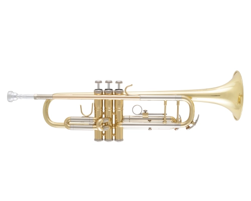 Bach - BTR302 Student Bb Trumpet with Gold-Brass Leadpipe - Lacquered