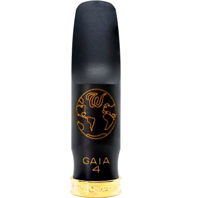 Gaia 4 Hard Rubber Alto Saxophone Mouthpiece - 8