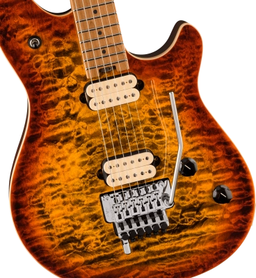 Wolfgang Special QM, Baked Maple Fingerboard - Tiger Eye Glow