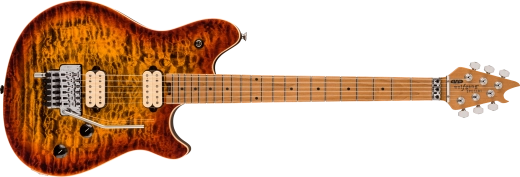 EVH - Wolfgang Special QM, Baked Maple Fingerboard - Tiger Eye Glow