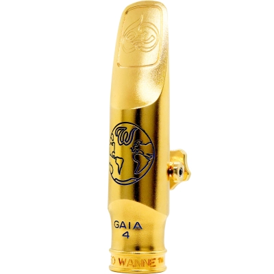 Gaia 4 Tenor Saxophone Mouthpiece - 8, Gold-Plated