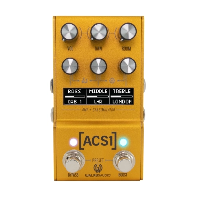 Walrus Audio - Mako MKII Series ACS1 Amp + Cab Simulator Pedal