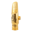 Lakshmi Alto Saxophone Mouthpiece - 6, Gold-Plated