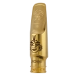 Lakshmi Alto Saxophone Mouthpiece - 6, Gold-Plated