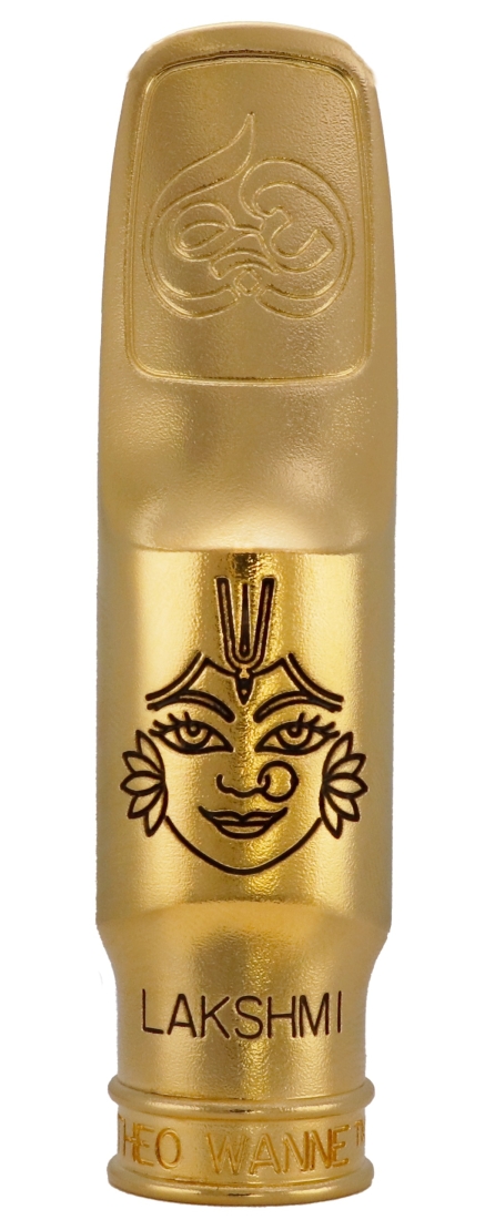 Lakshmi Alto Saxophone Mouthpiece - 6, Gold-Plated