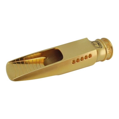 Lakshmi Alto Saxophone Mouthpiece - 8, Gold-Plated