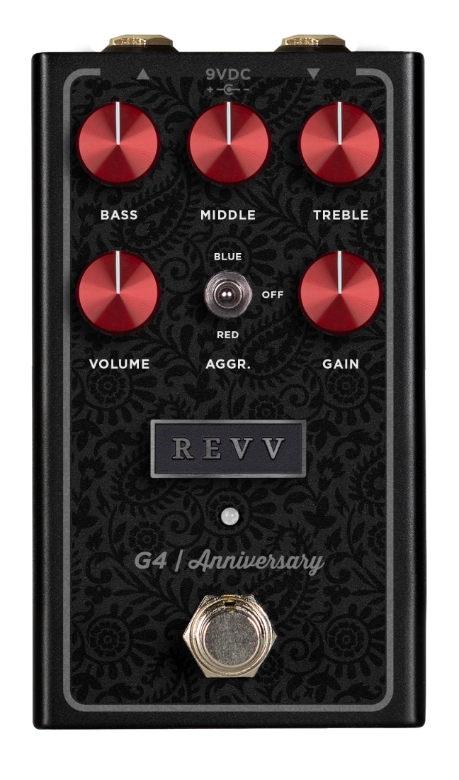 G4 Anniversary Pedal - Red