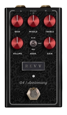 Revv - G4 Anniversary Pedal - Red