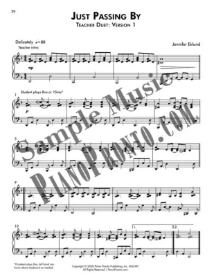 Level Up! Teacher Duets - Eklund - Piano Duet (1 Piano, 4 Hands) - Book