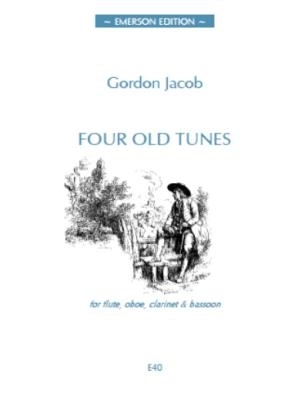 Four Old Tunes - Jacob - Flute/Oboe/Clarinet/Bassoon - Score/Parts