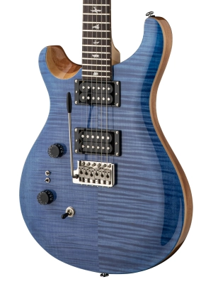 SE Custom 24-08 Electric Guitar, Left-handed - Faded Blue