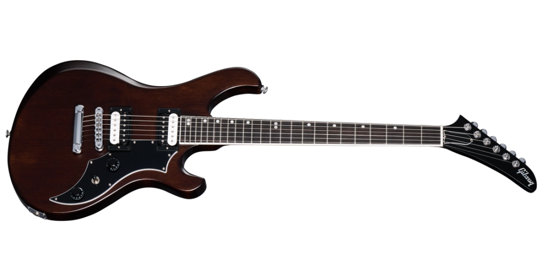 Victory Electric Guitar with Hardshell Case - Dark Walnut Satin