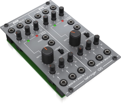 130 Dual VCA Module for Eurorack