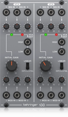 Behringer - 130 Dual VCA Module for Eurorack