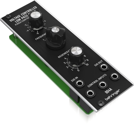 904A Voltage Controlled Low Pass Filter Module for Eurorack