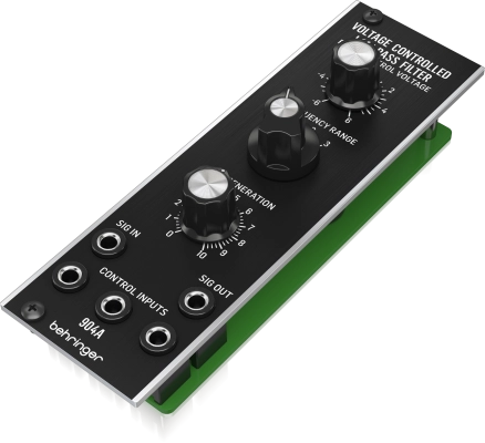 904A Voltage Controlled Low Pass Filter Module for Eurorack