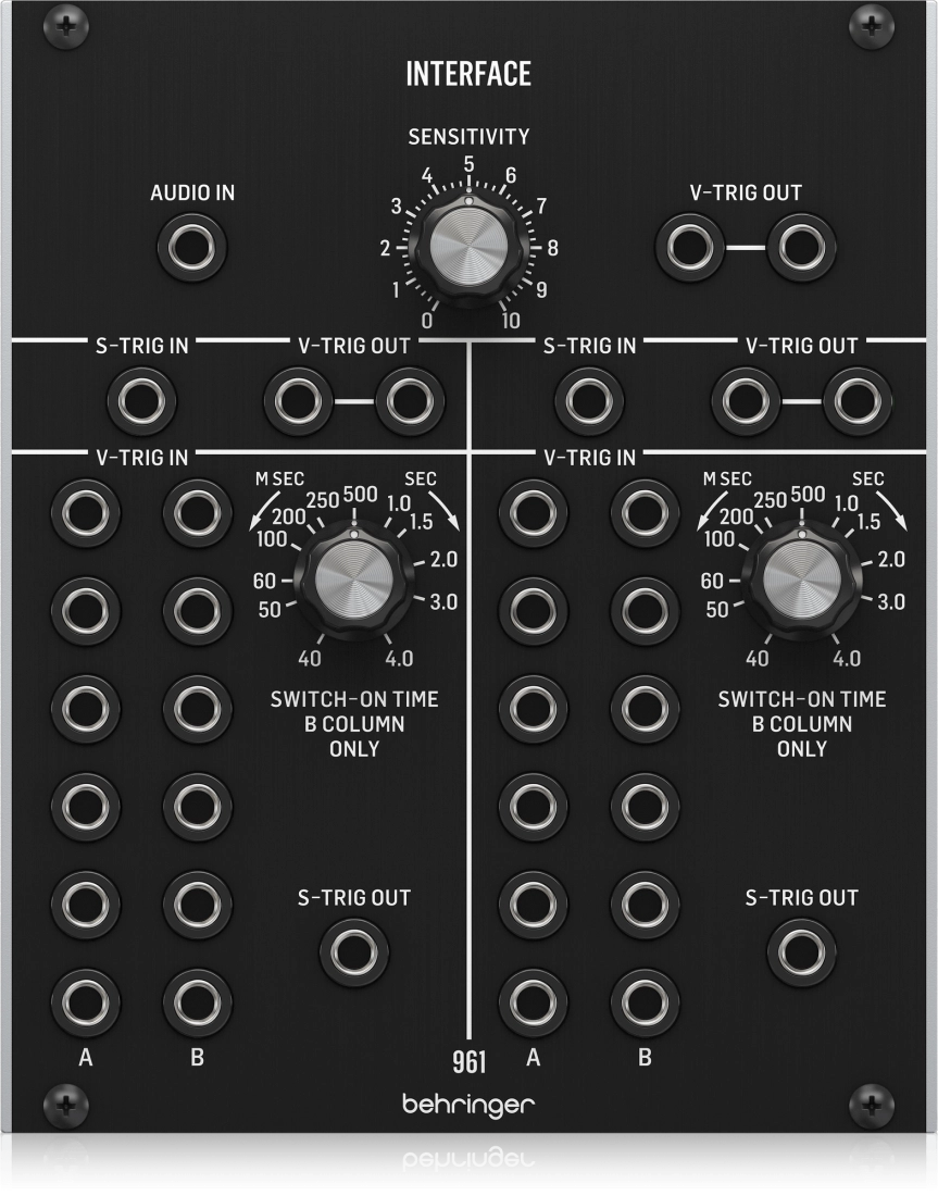 961 Interface Analog Multi-Channel Trigger Converter Module for Eurorack