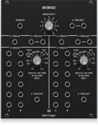 Behringer - 961 Interface Analog Multi-Channel Trigger Converter Module for Eurorack