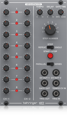 Behringer - 182 Sequencer Analog Sequencer Module for Eurorack