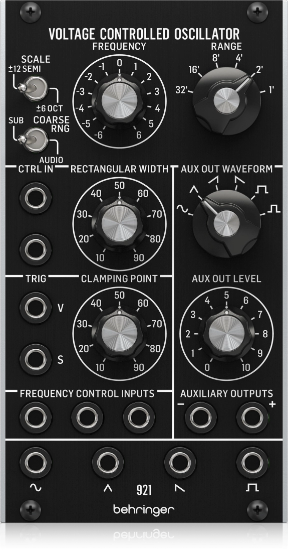 921 Voltage Controlled Oscillator Module for Eurorack