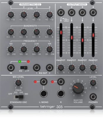 Behringer - 305 EQ/Mixer/Output Module for Eurorack