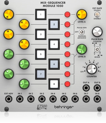 Behringer - Mix-Sequencer Module 1050 Module for Eurorack