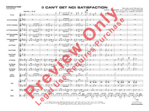 (I Can\'t Get No) Satisfaction - Jagger/Richards/Story - Jazz Ensemble - Gr. 1