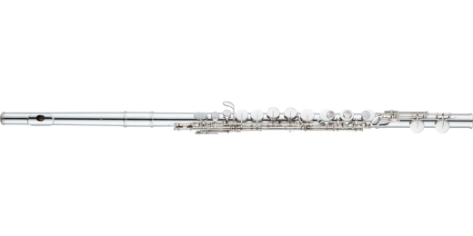 Altus Flutes - Silver-Plated Alto Flute with Split E Mechanism, Straight Silver-Plated Headjoint and Mechanism