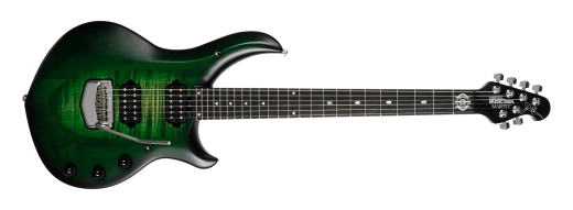 Ernie Ball Music Man - Majesty 6-String Electric Guitar with Case - Gravity Green