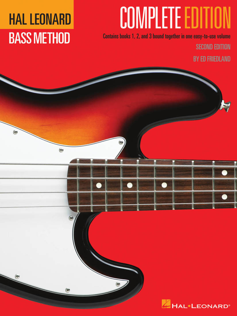 Hal Leonard Bass Method Complete Edition - Friedland - Bass Guitar TAB - Book