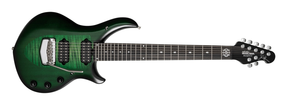 Majesty 7-String Electric Guitar with Case - Gravity Green