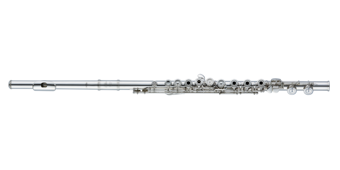 Silver-Plated Flute with Open Holes, Split E, Offset G, C Foot and S Headjoint