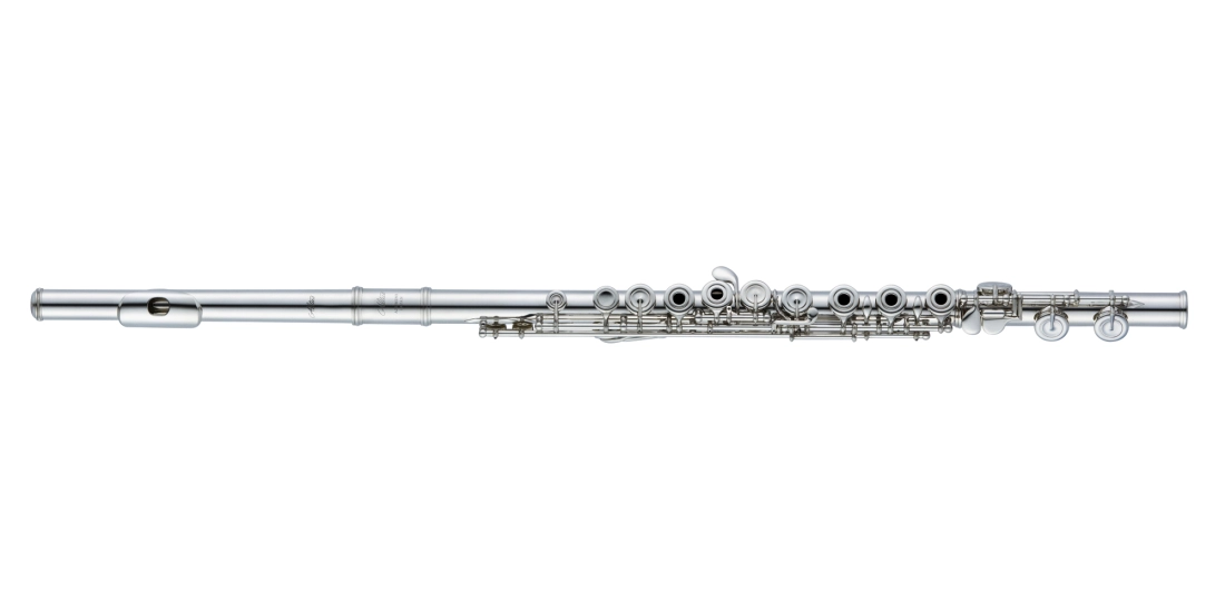 Silver-Plated Flute with Open Holes, Split E, Offset G, C Foot and Z Headjoint