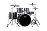 Mapex - Venus 5-Piece Drum Kit (22,10,12,16,SD) with Hardware and Cymbals - Steel Blue Metallic