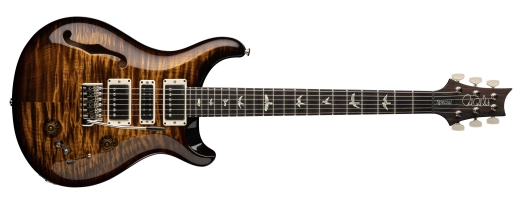 PRS Guitars - Special Semi-Hollow Electric Guitar with Hardshell Case - Black Gold Wraparound Burst