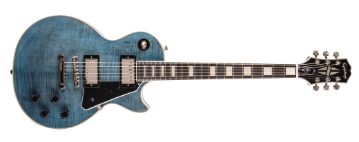 Epiphone - Limited Edition Les Paul Custom Figured Electric Guitar - Translucent Blue