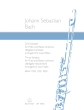 Baerenreiter Verlag - Three Sonatas for Flute and Basso continuo \/ obbligato Harpsichord BWV 1033, 1031, 1020 arranged for two Flutes - BookBach\/Ambach - Flute Duet