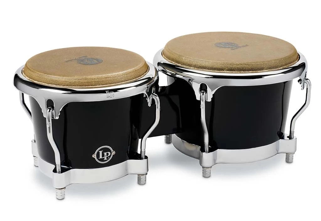 LP Series Fiberglass Bongos - Black