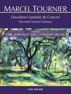 Carl Fischer - Deuxieme Fantaisie de Concert (Second Concert Fantasy) - Tournier/Swanson/Michel - Harp - Sheet Music