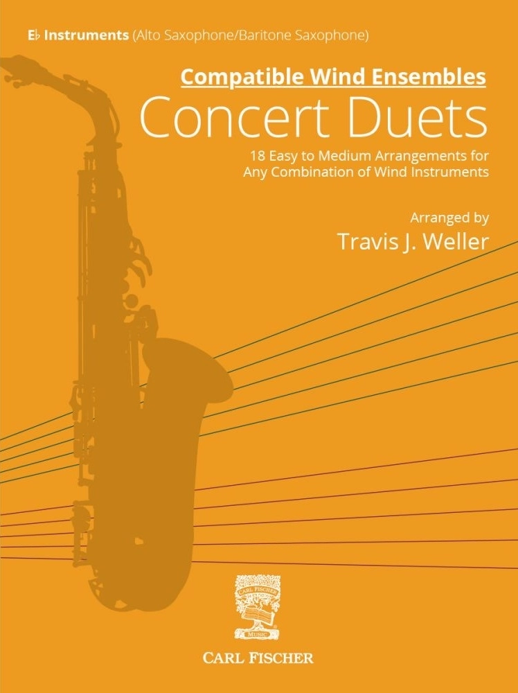 Compatible Wind Ensembles: Concert Duets - Weller - Eb Instruments - Book