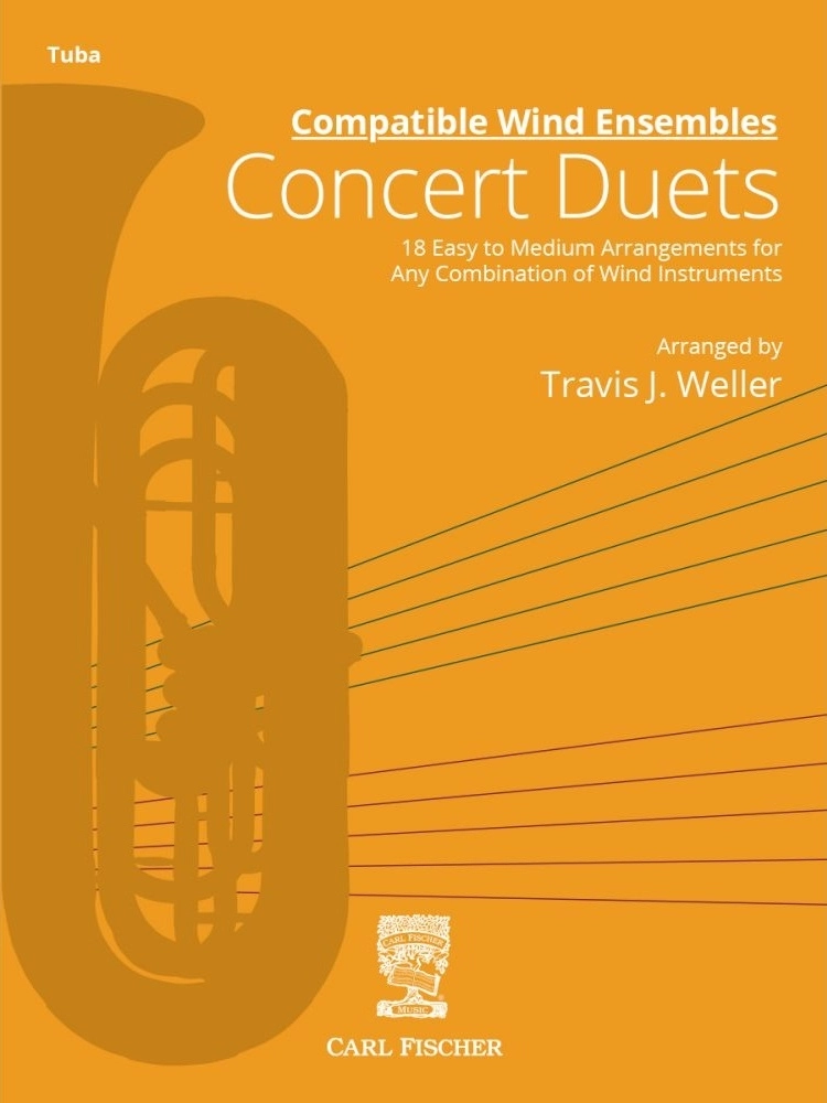 Compatible Wind Ensembles: Concert Duets - Weller - Tuba - Book