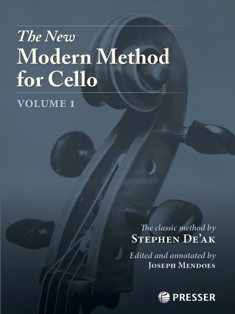 The New Modern Method for Cello, Volume 1 - De\'ak/Mendoes - Cello - Book