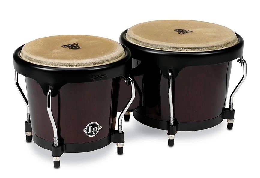 Aspire Wood Bongos - Dark Wood