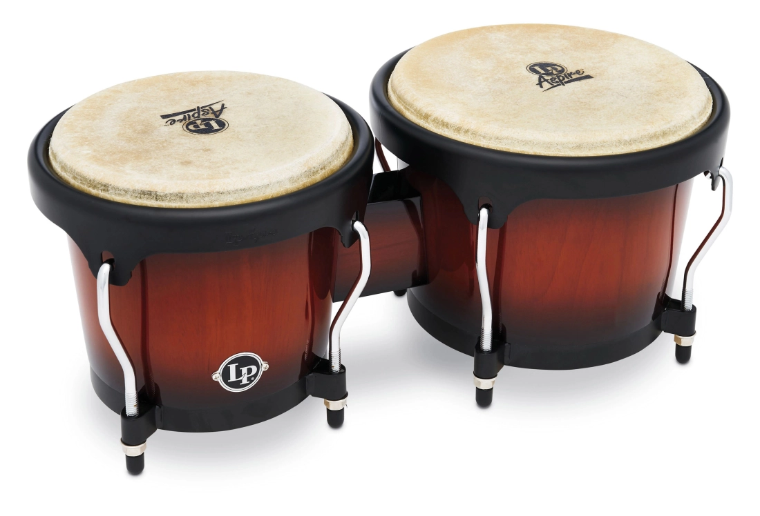 Aspire Wood Bongos - Vintage Sunburst