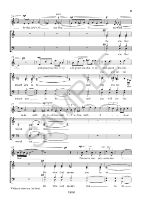 Be Who God Meant You to Be - MacMillan - SATB